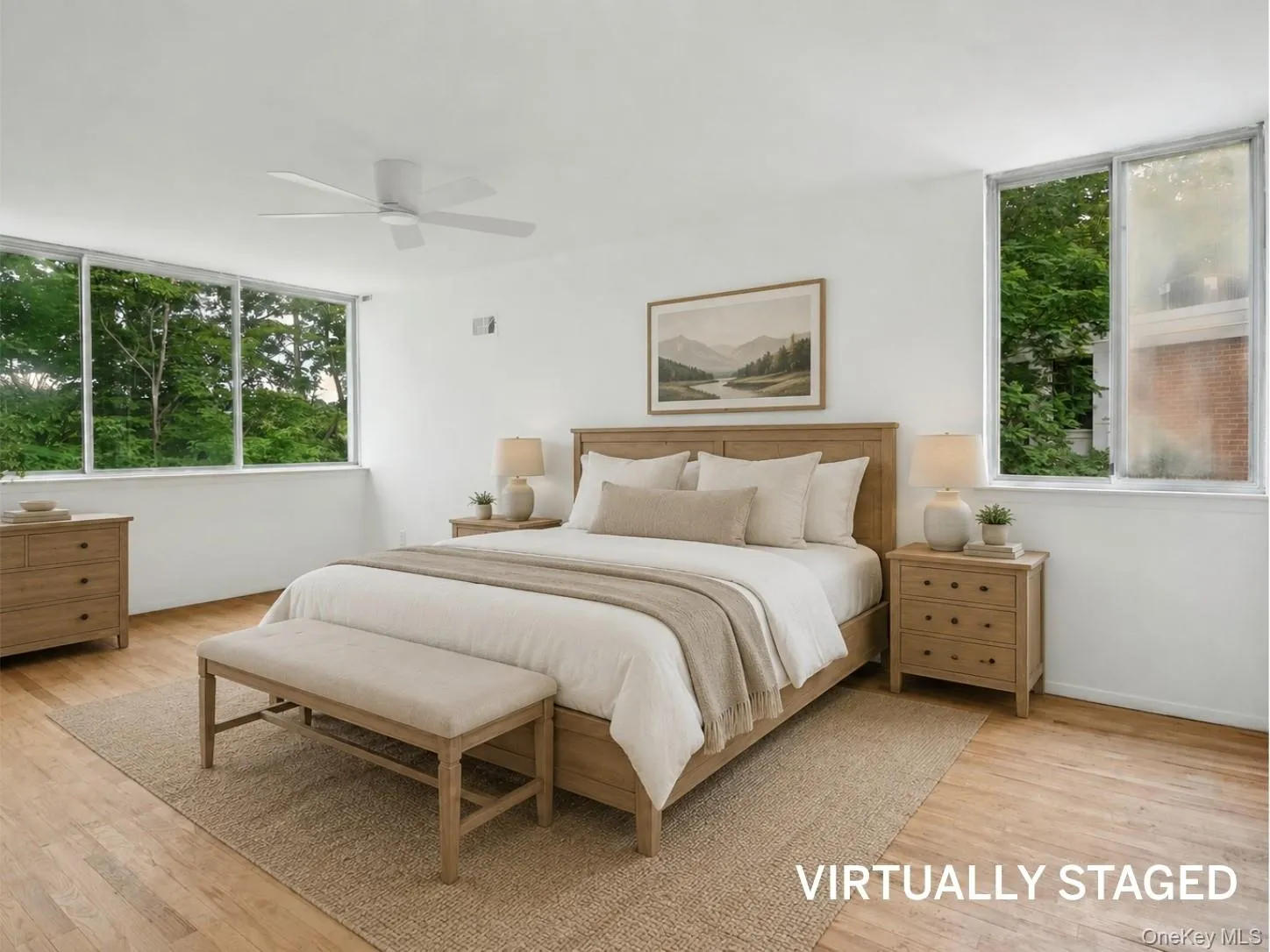 Virtually Staged Primary Bedroom Virtually Staged Primary Bedroom