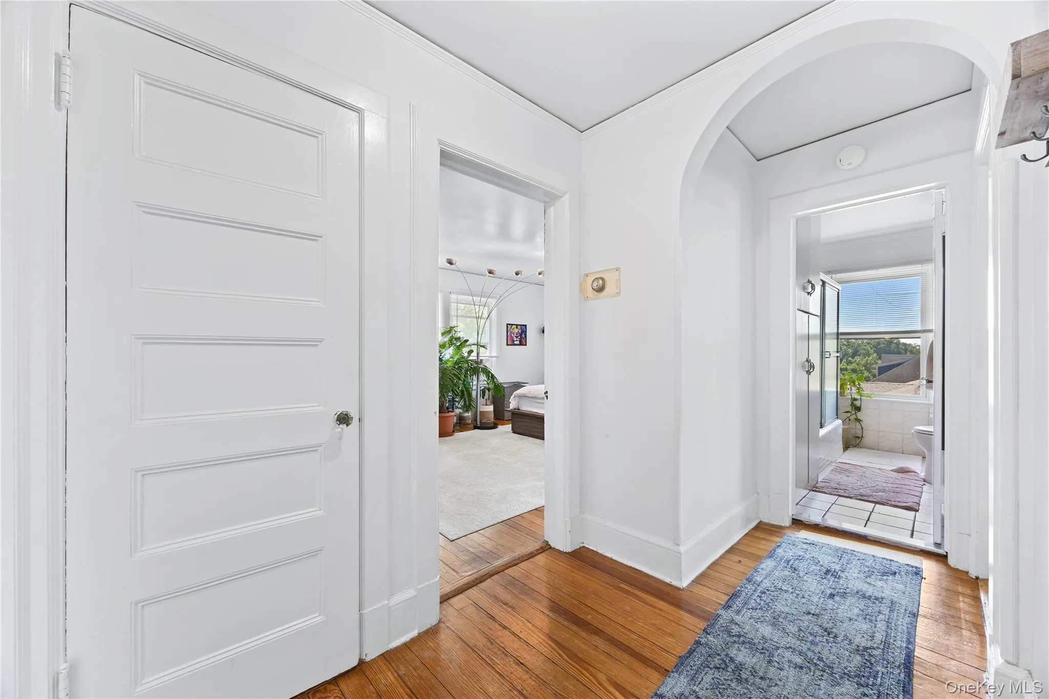 Entry hall in apartment. Entry hall in apartment.