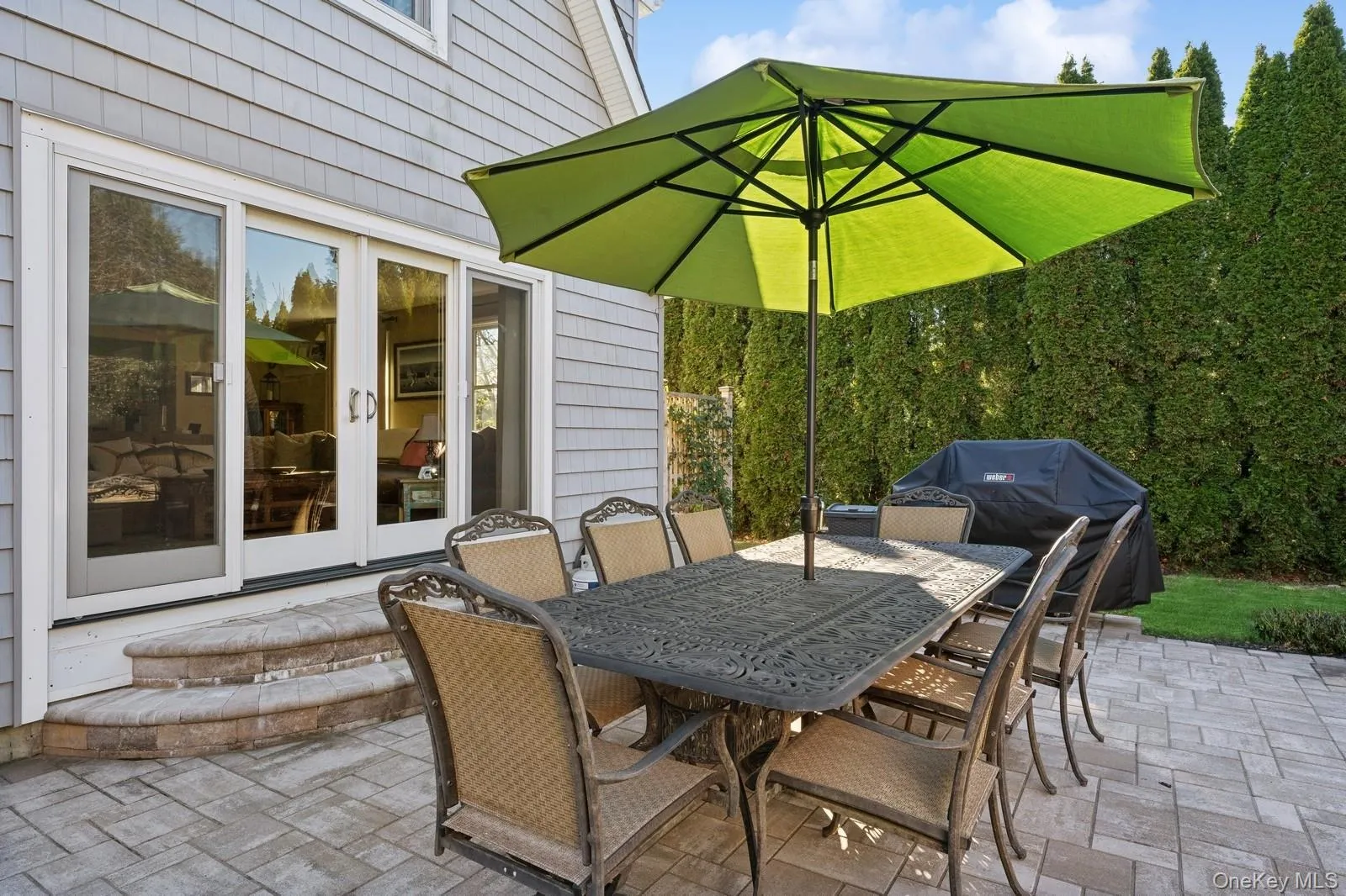 View of patio / terrace featuring grilling area View of patio / terrace featuring grilling area