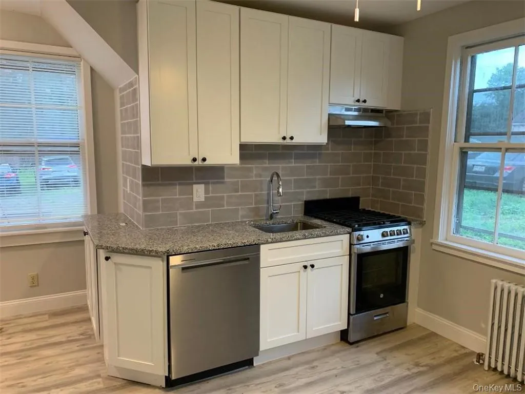 Beautifully renovated with lots of natural sunlight, vinyl wood like floors and a ceiling light fan. Beautifully renovated with lots of natural sunlight, vinyl wood like floors and a ceiling light fan.