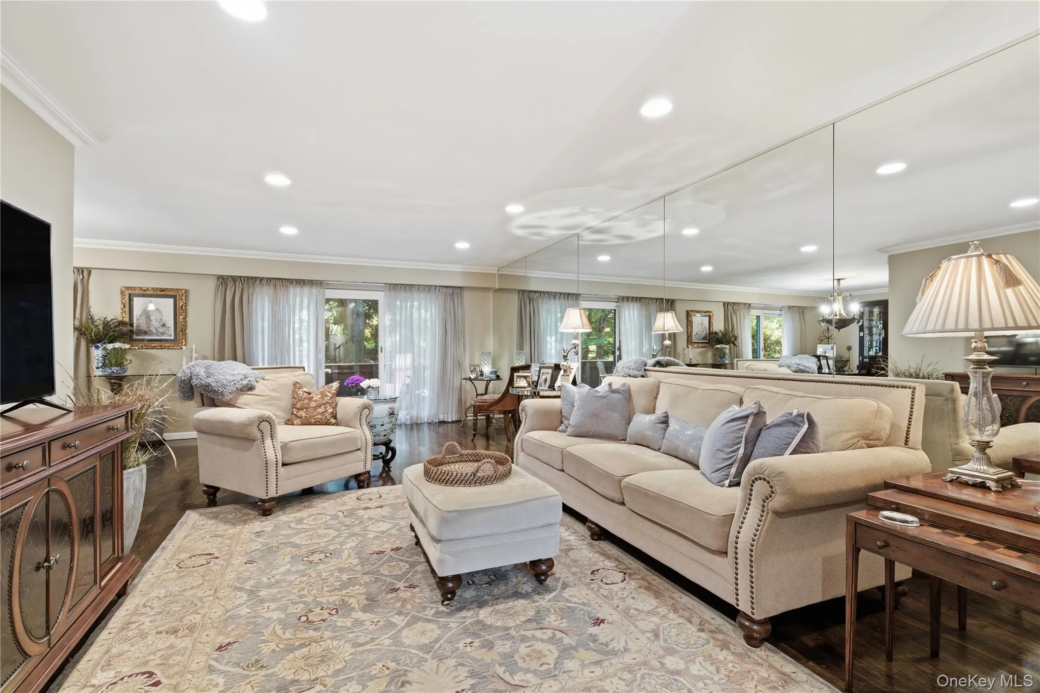 Elegant Sun-Filled Formal Living Room Elegant Sun-Filled Formal Living Room