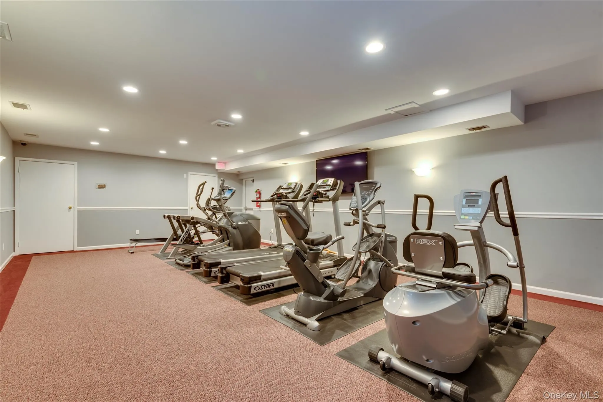 Modern fitness center Modern fitness center