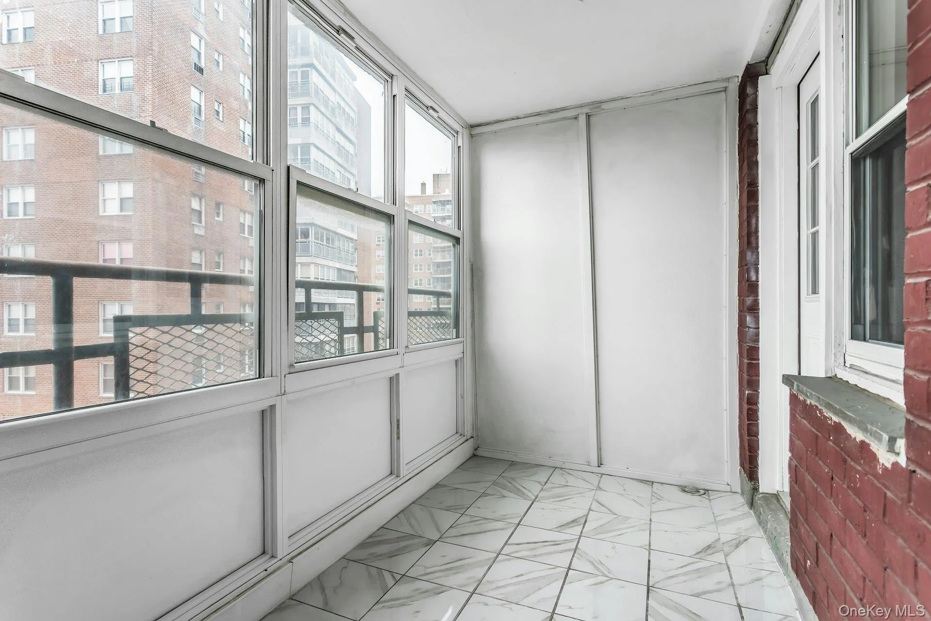 View of unfurnished sunroom View of unfurnished sunroom