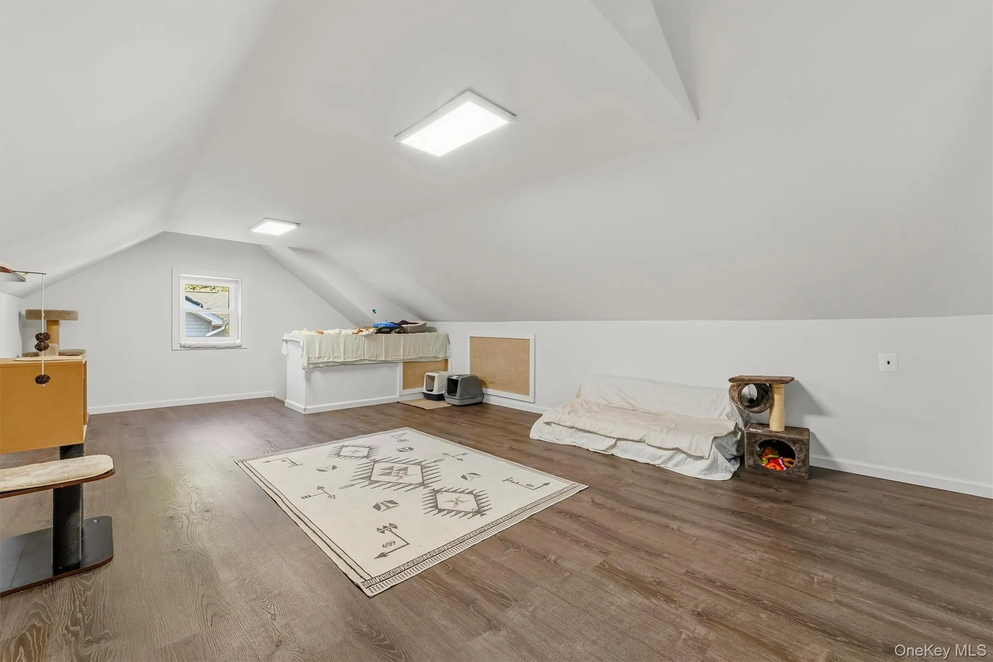Walk-up attic Walk-up attic