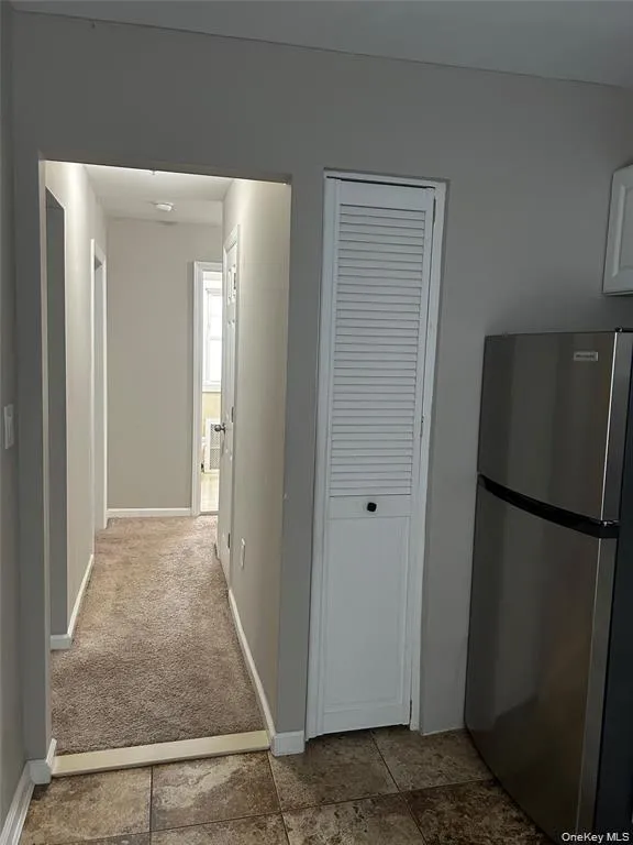 Hallway facing from kitchen Hallway facing from kitchen