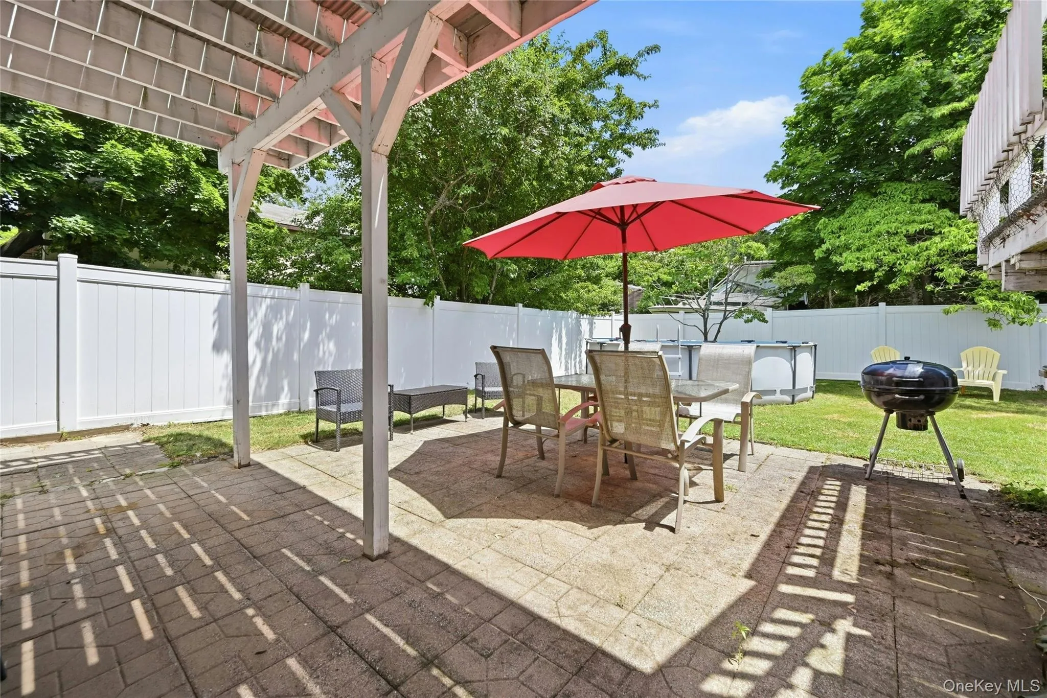 A Large Patio To Entertain A Large Patio To Entertain