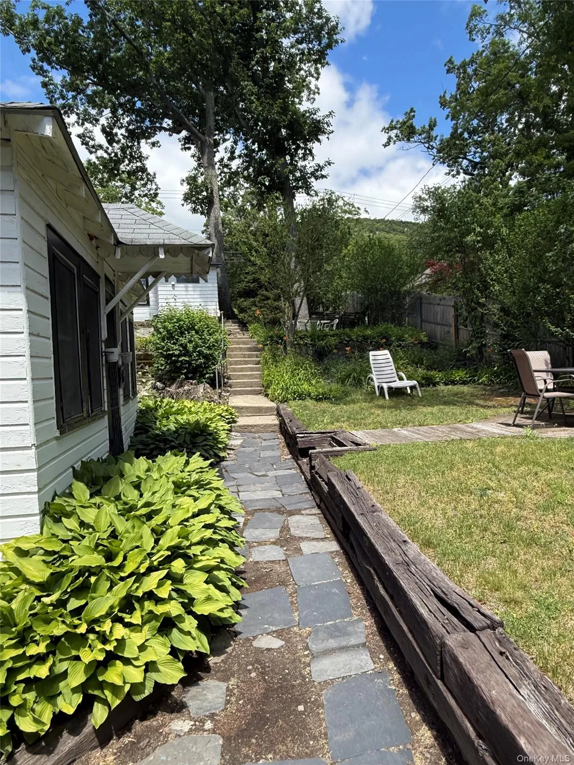 Path from house to lake Path from house to lake