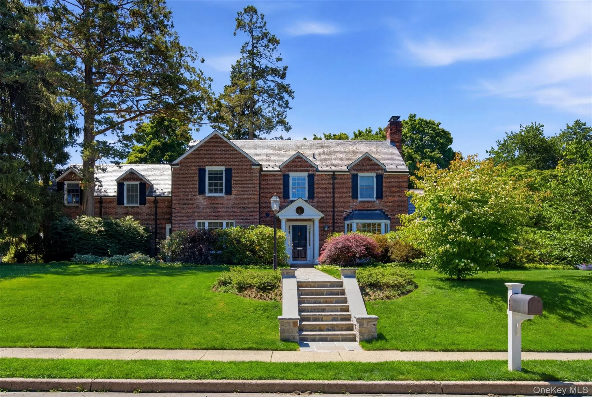 Stately brick Colonial Stately brick Colonial