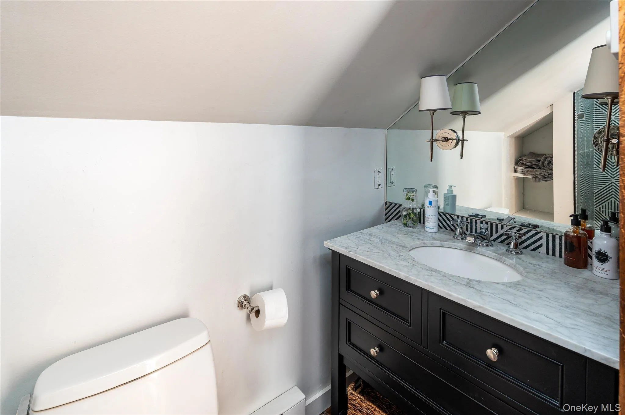 Full bath on second level Full bath on second level