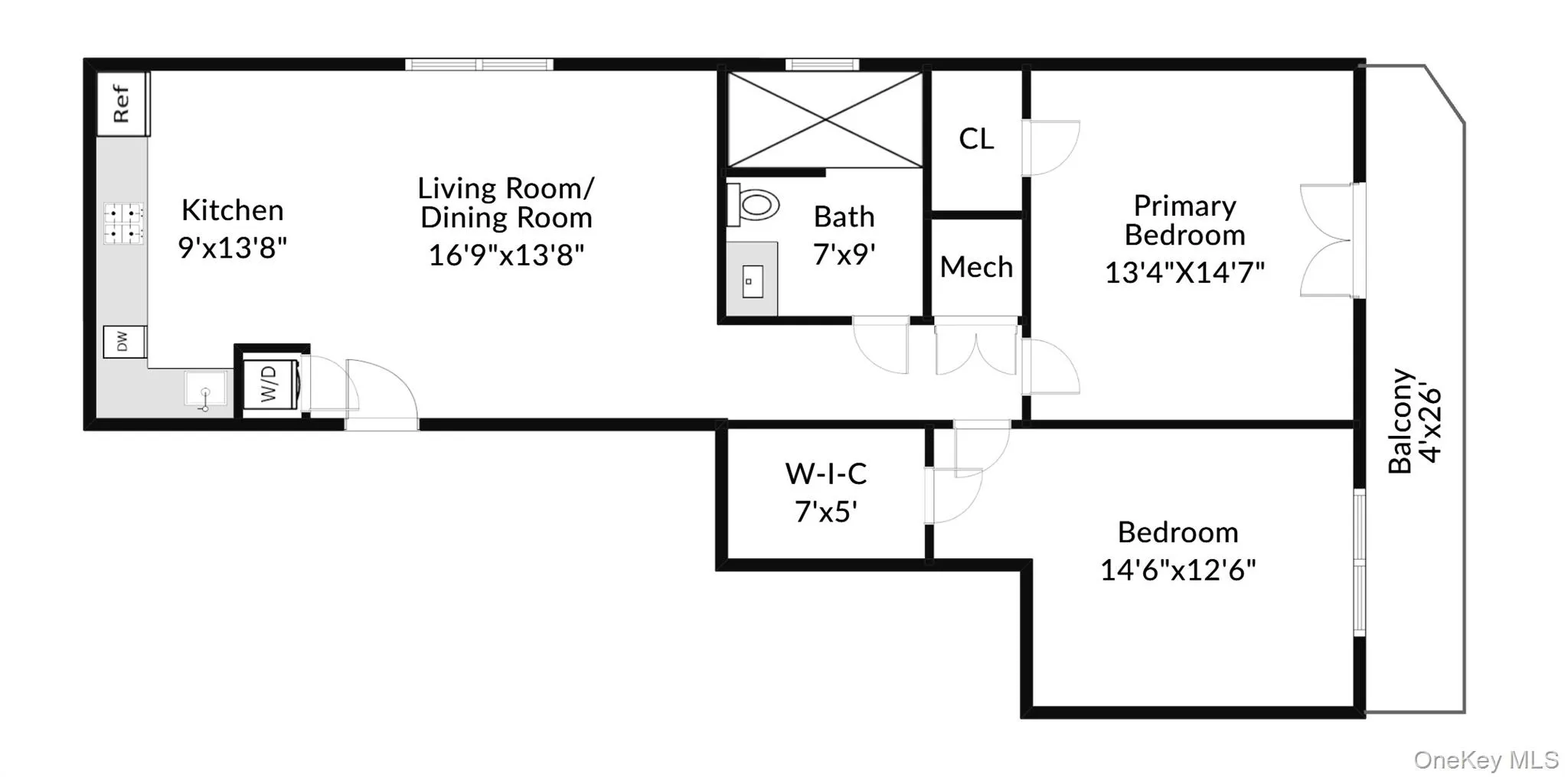 View of home floor plan, Unit #3 View of home floor plan, Unit #3