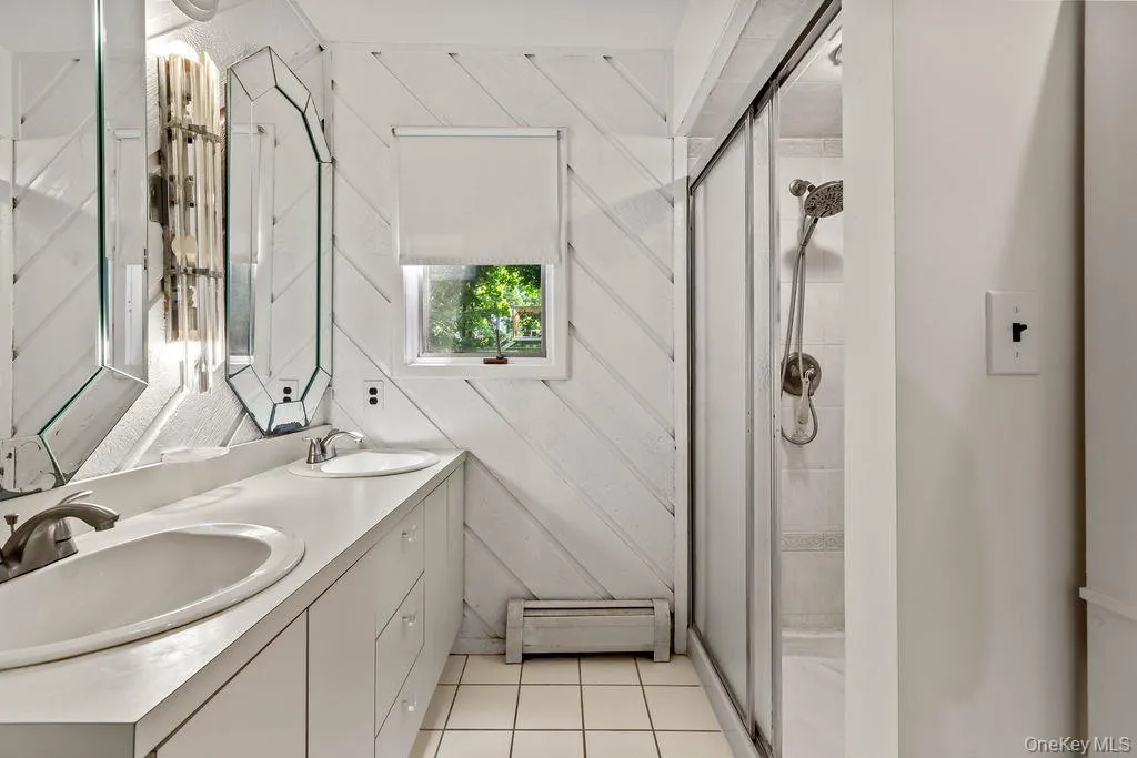 Primary Full Bathroom with Shower and double vanity. Primary Full Bathroom with Shower and double vanity.