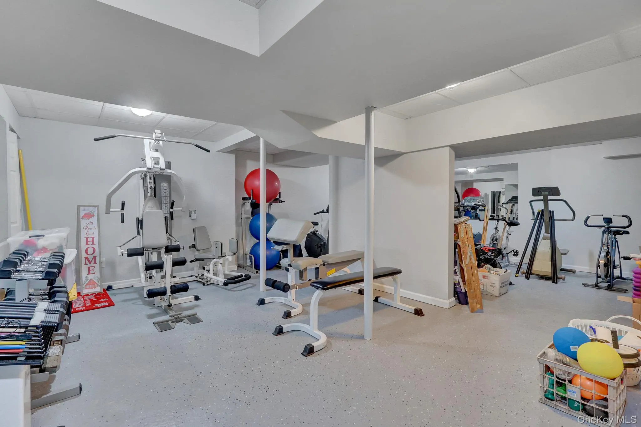 Basement rec area Basement rec area