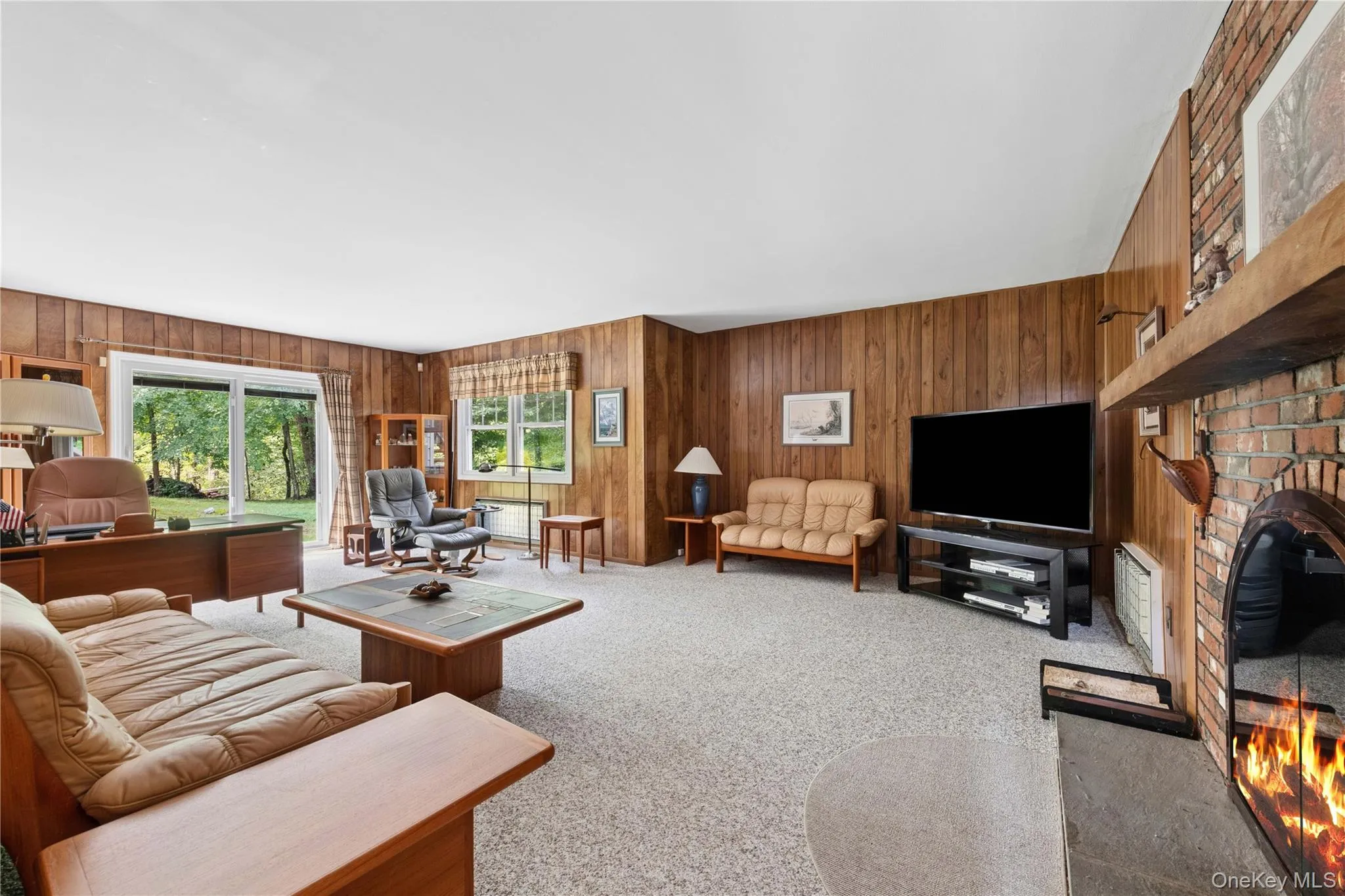 Family Room with Fireplace Family Room with Fireplace