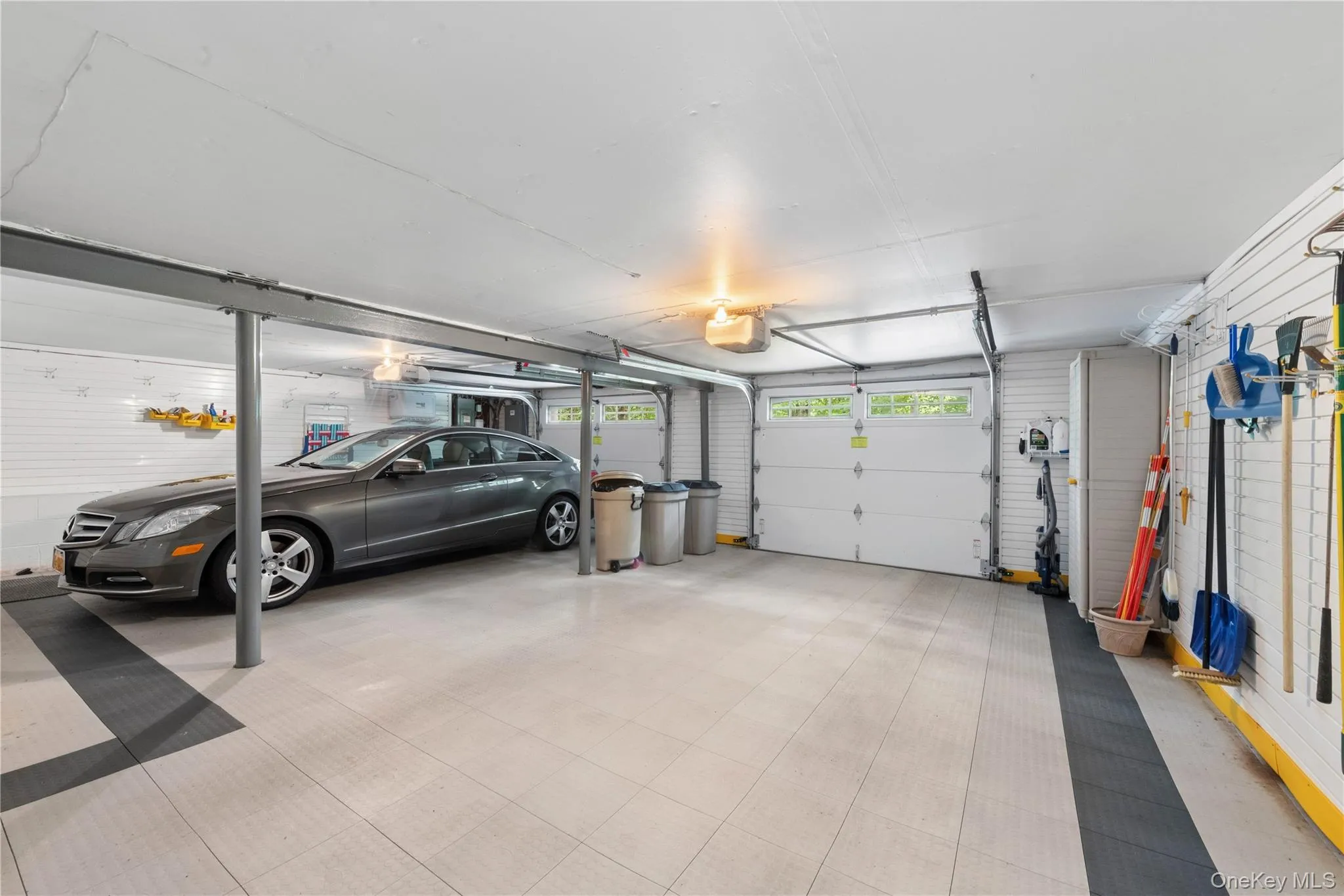 Two-car Garage with GarageTek Floor and Walls Two-car Garage with GarageTek Floor and Walls