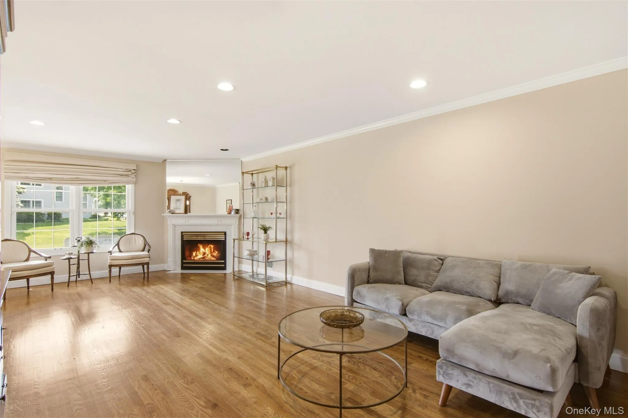 living room with gas fireplace living room with gas fireplace