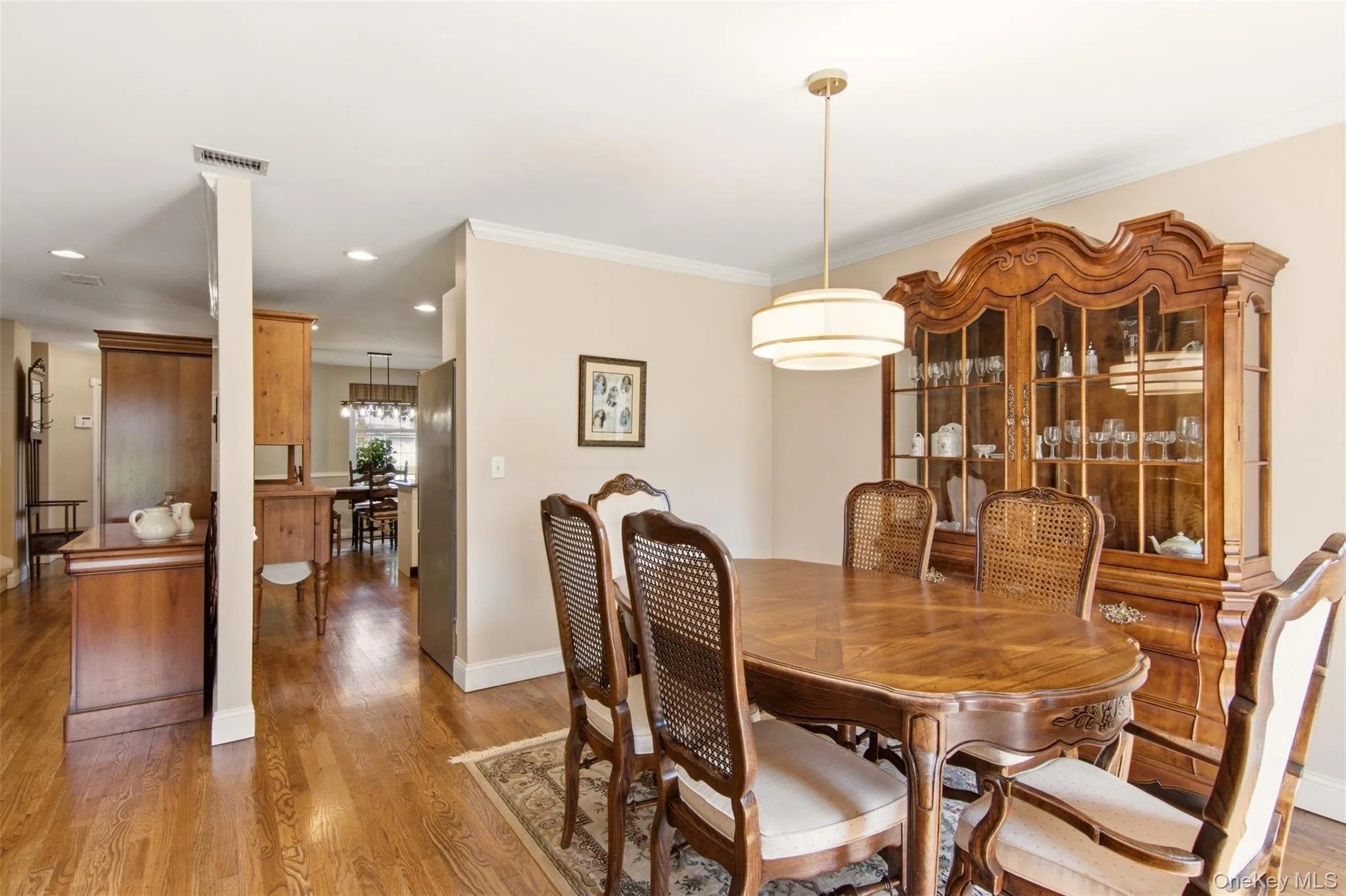 dining room into kitchen dining room into kitchen