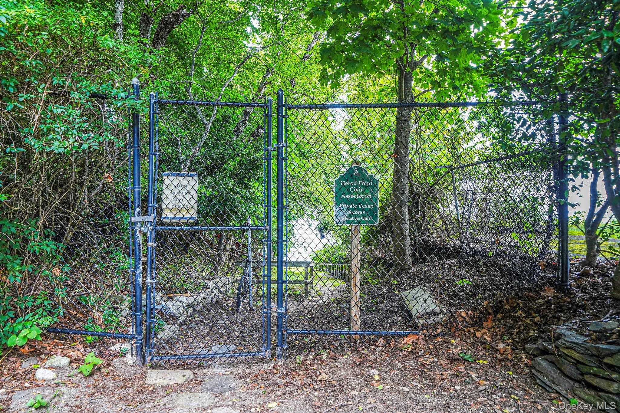 View of gate View of gate