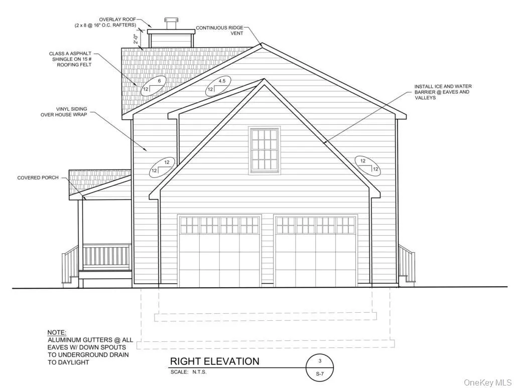 Plan Page Depicting Side of Structure Plan Page Depicting Side of Structure