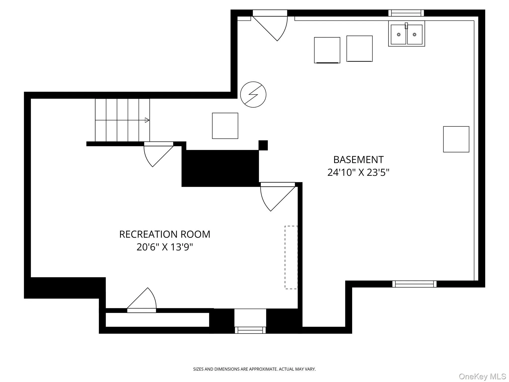 Partially finished basement, storage and laundry. Partially finished basement, storage and laundry.
