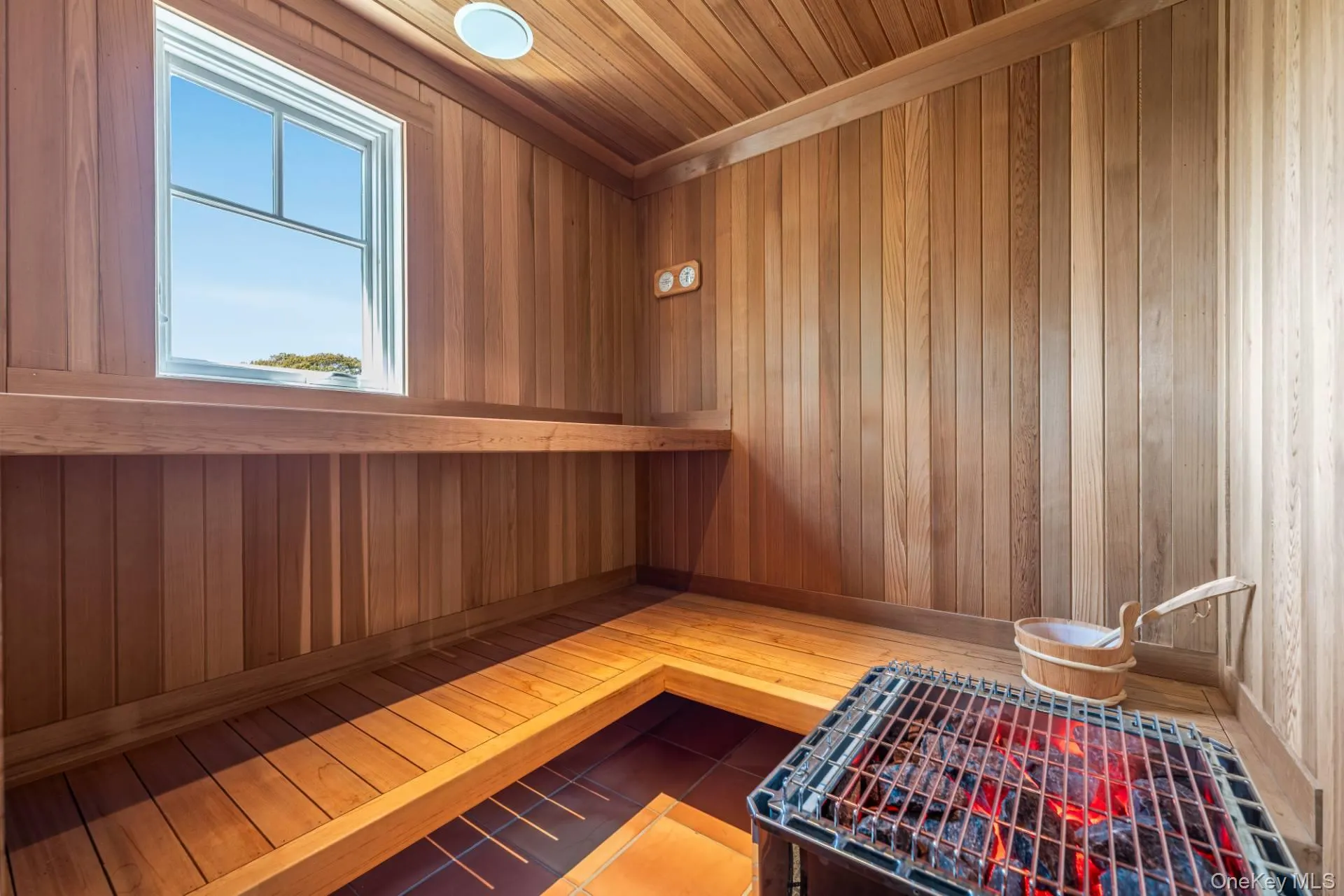 Sauna on Primary Floor Sauna on Primary Floor