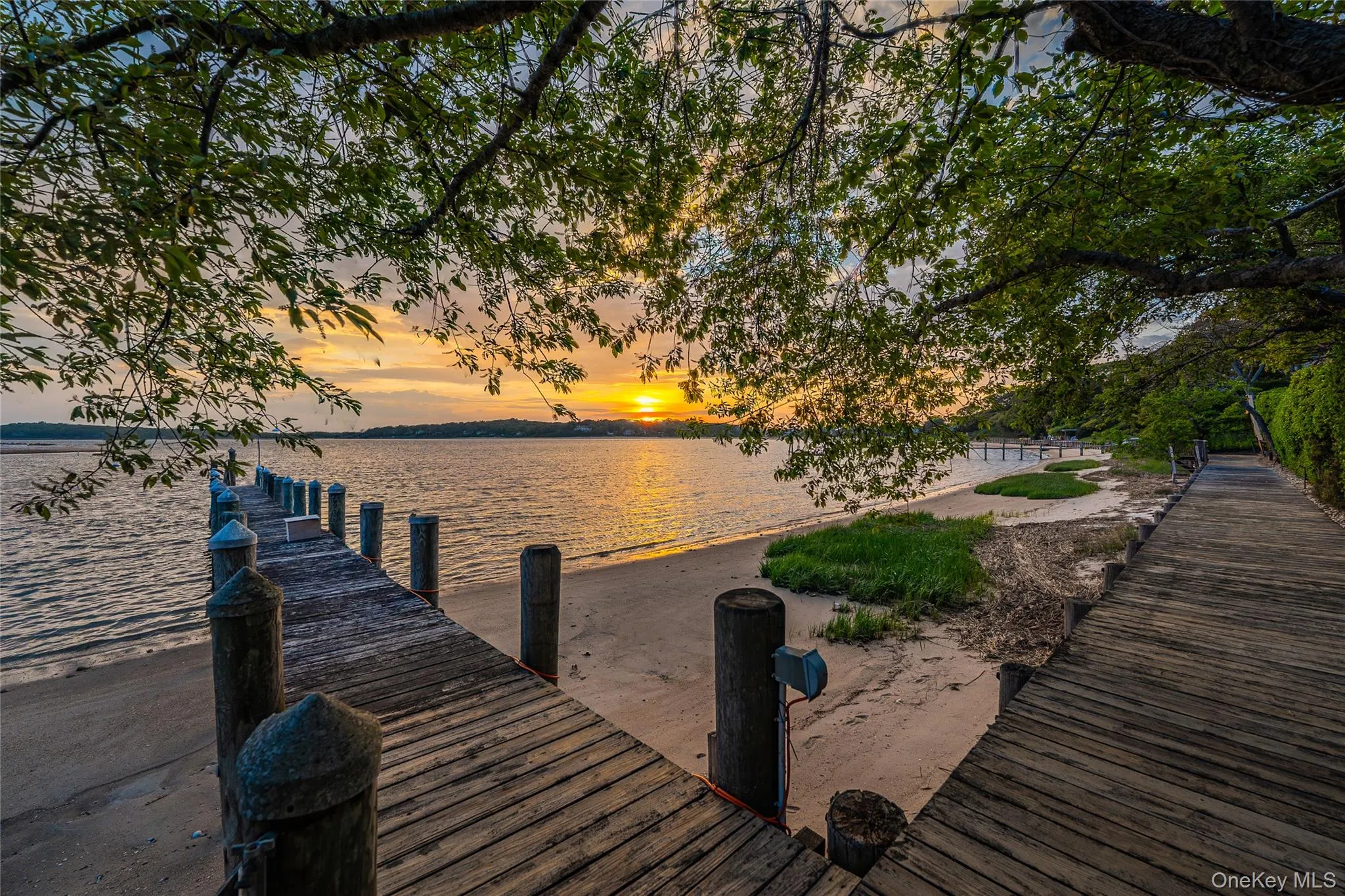 Sunset on the Dock Sunset on the Dock