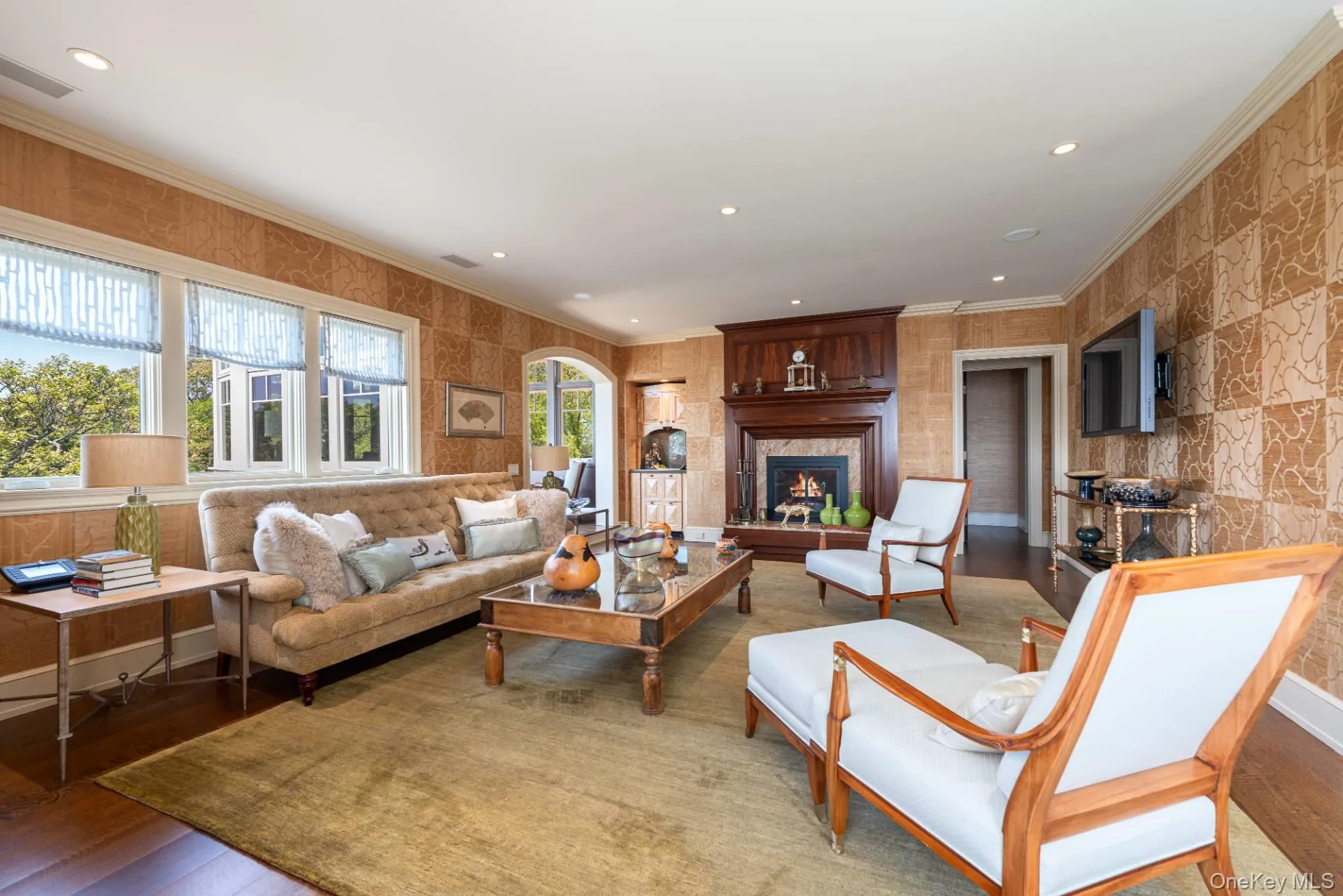 Sitting Room with Fireplace Sitting Room with Fireplace