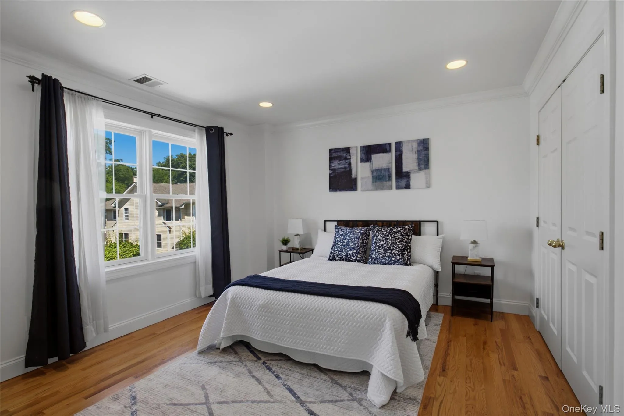 Spacious primary bedroom with ample closet space. Spacious primary bedroom with ample closet space.