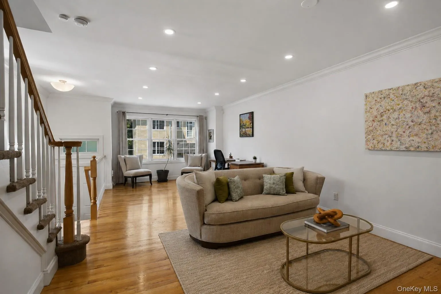 Expansive bright living space. Expansive bright living space.