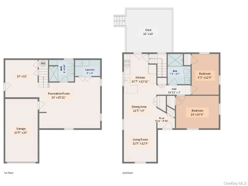 1st & 2nd Floor 1st & 2nd Floor