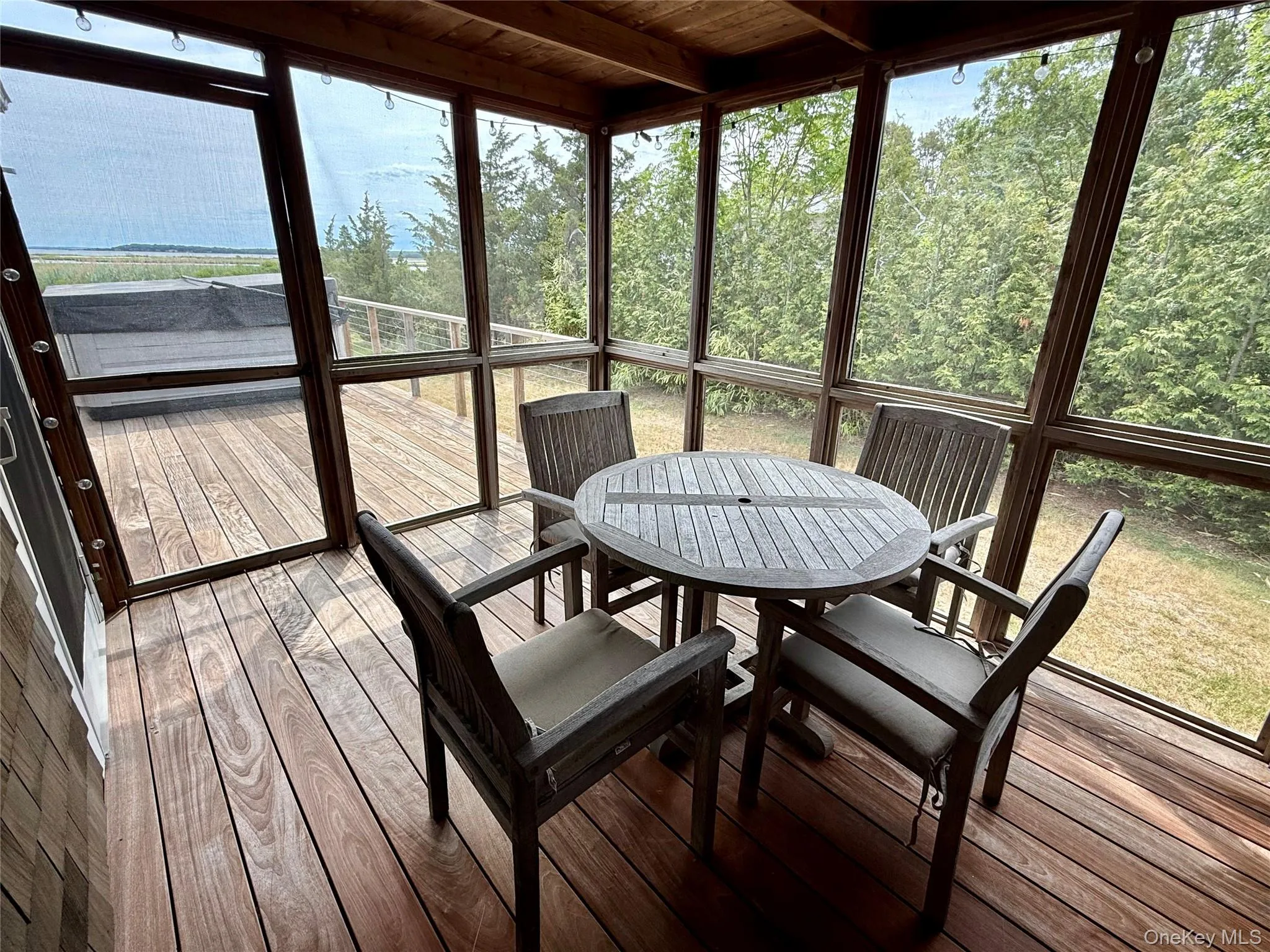 Screened porch Screened porch
