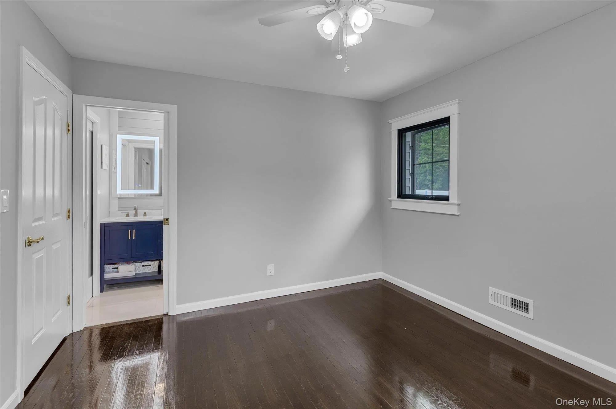Second bedroom on main level that can also be used as an office. Second bedroom on main level that can also be used as an office.