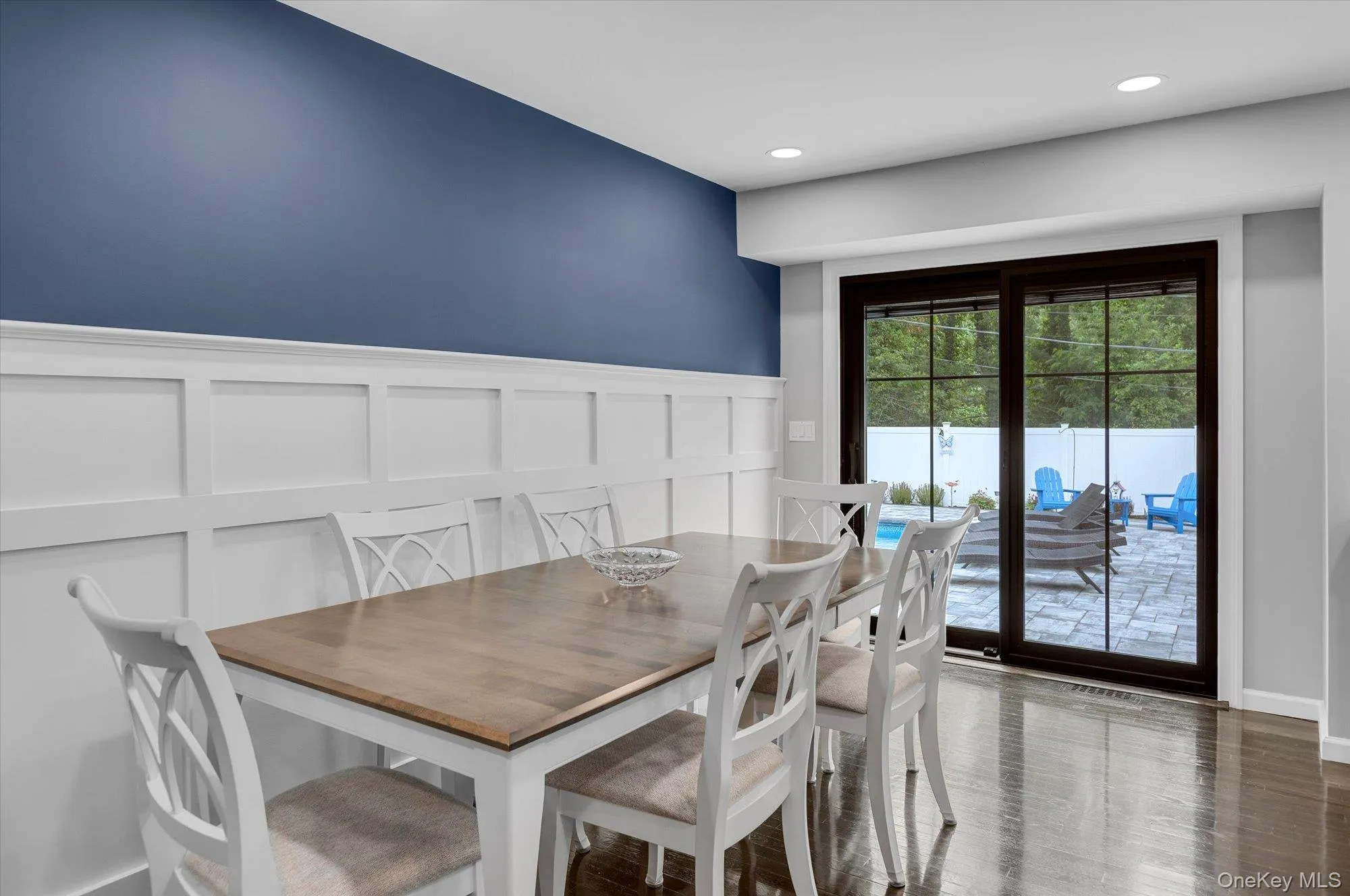 Conveniently located next to the kitchen. Direct access to back patio through sliding glass doors. Conveniently located next to the kitchen. Direct access to back patio through sliding glass doors.