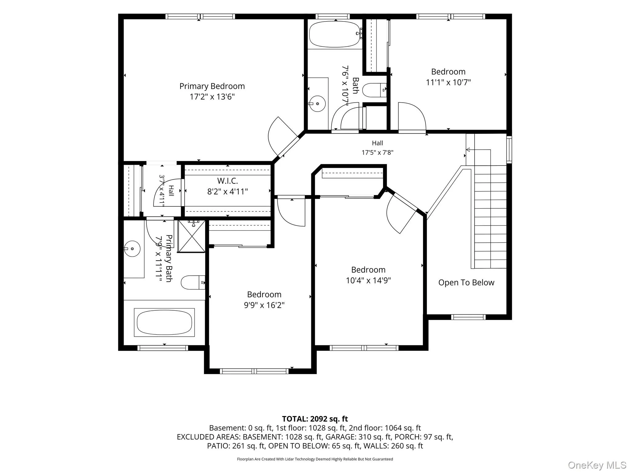 measured second floor measured second floor