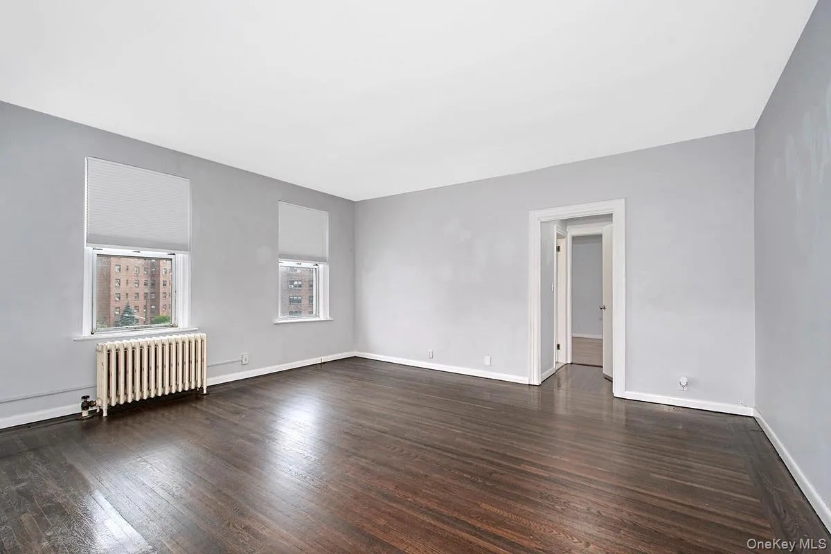 Bright living room with beautiful hardwood floors Bright living room with beautiful hardwood floors
