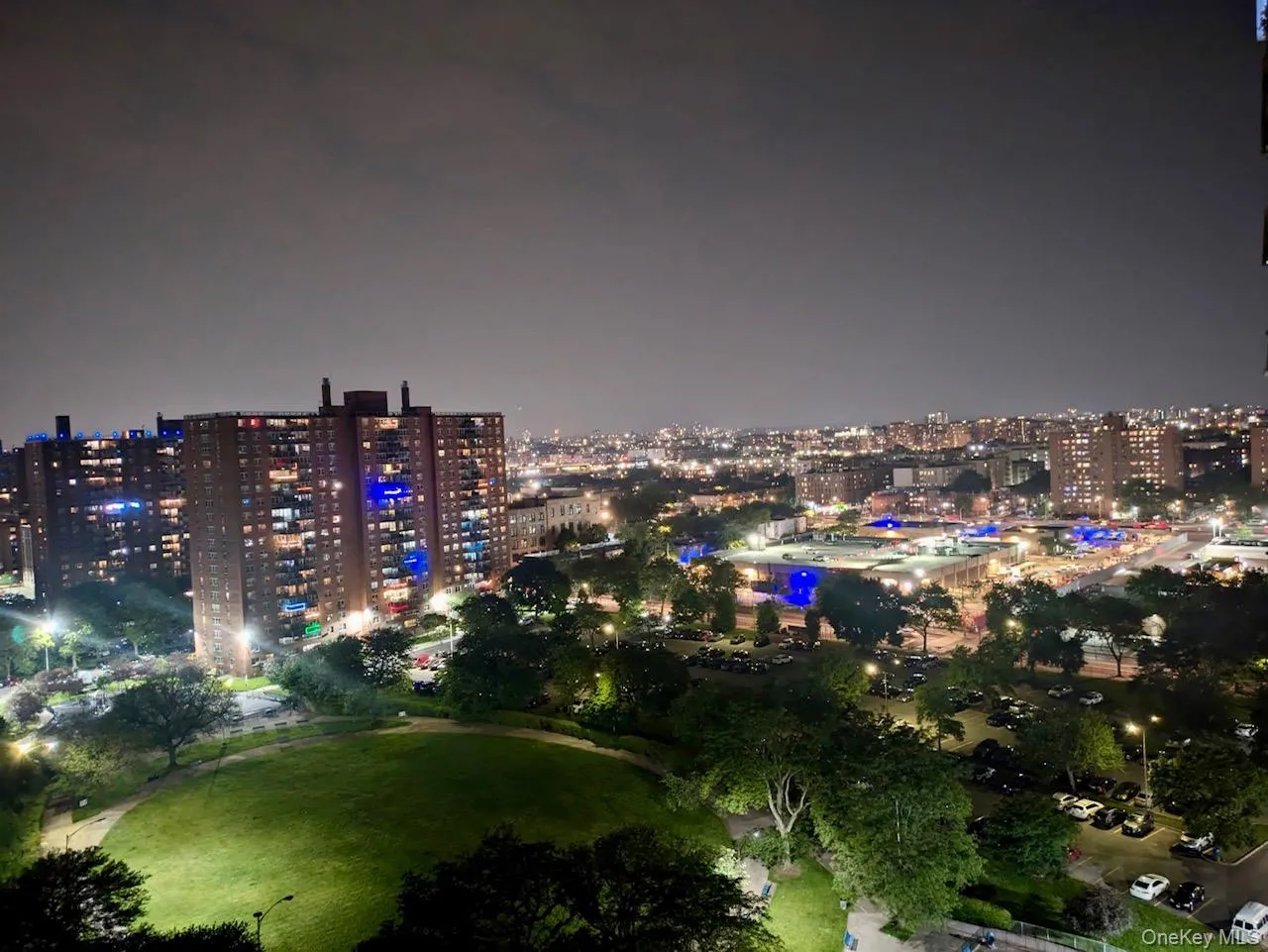 View of city with a view of city lights View of city with a view of city lights