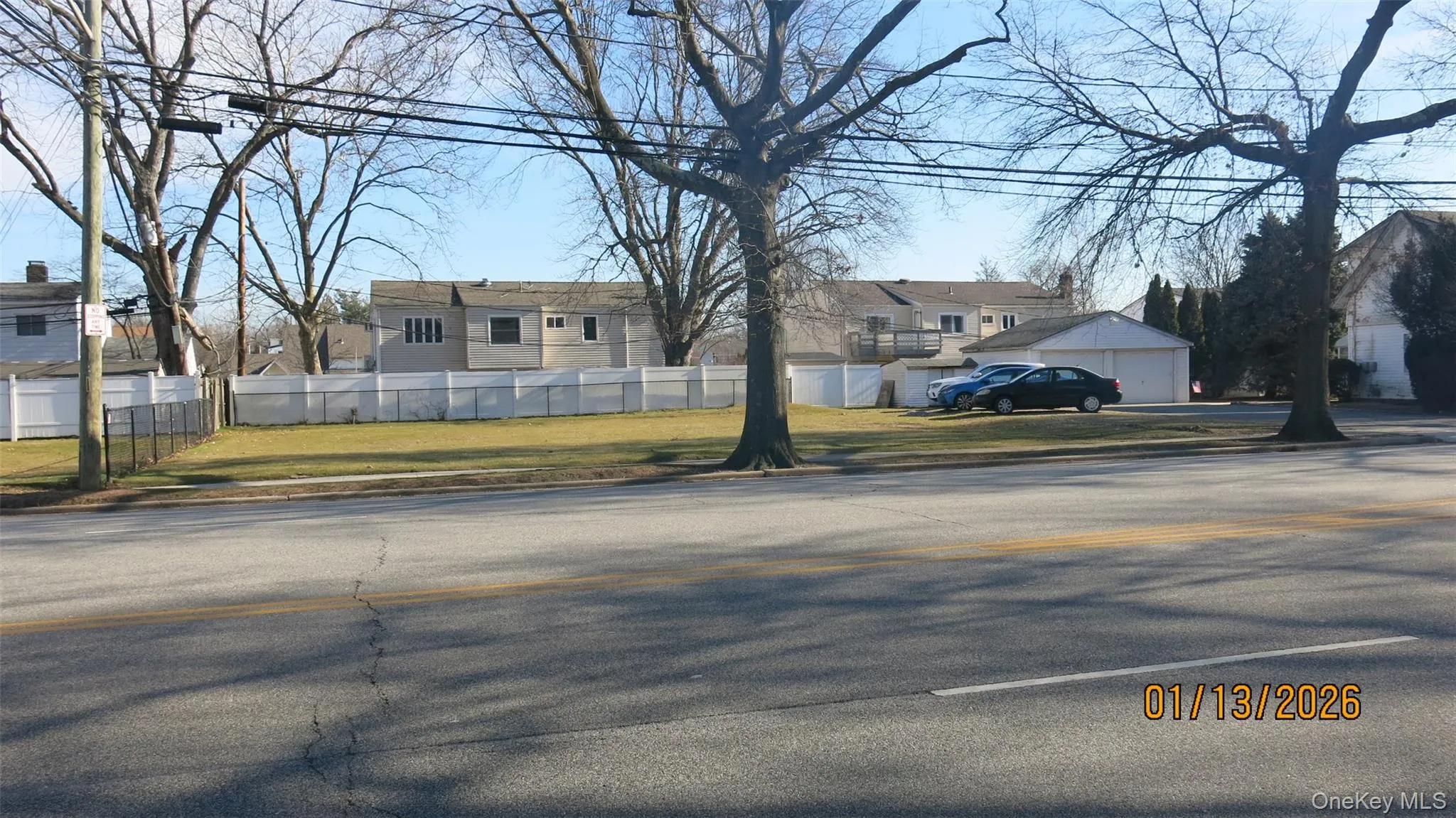 looking easterly on Carman Avenue. looking easterly on Carman Avenue.