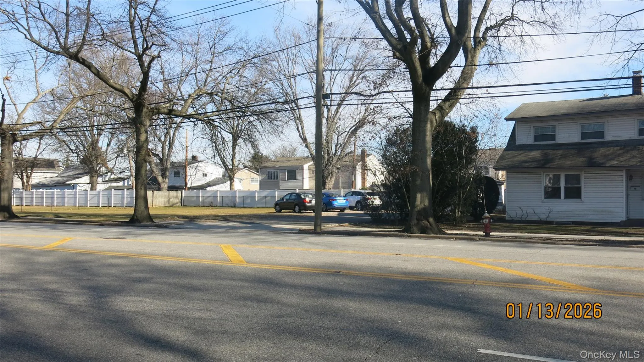 looking northeasterly on Carman Avenue. looking northeasterly on Carman Avenue.
