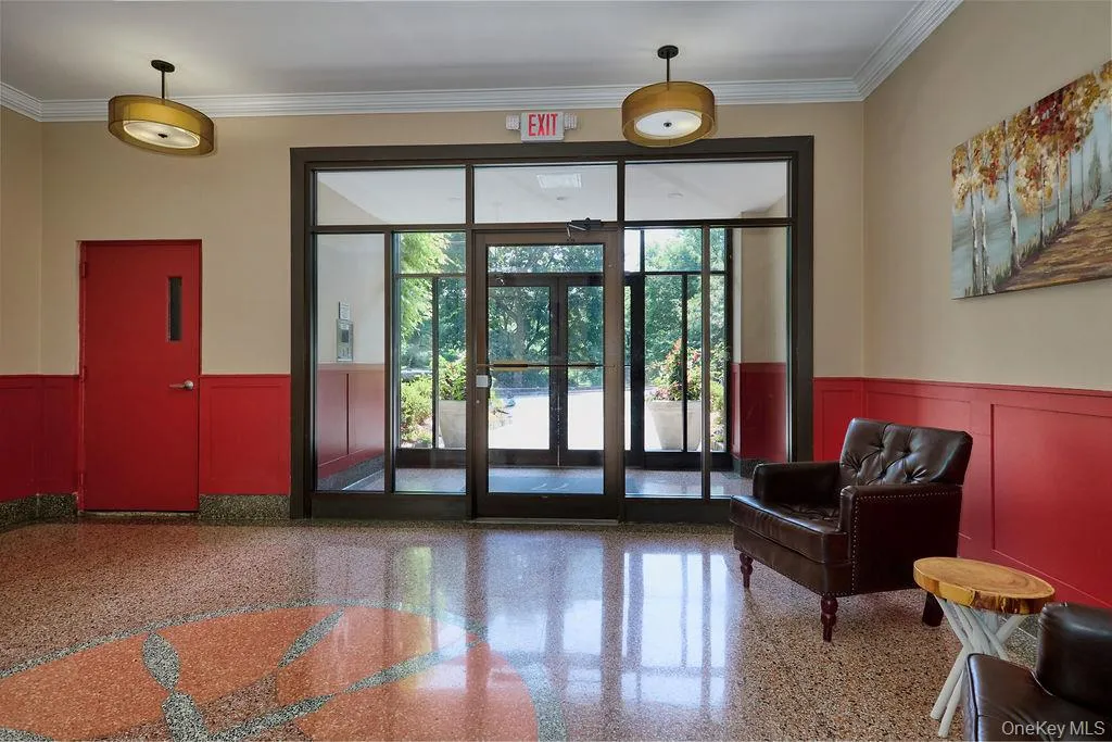 Bulding entrance wit intercom Bulding entrance wit intercom