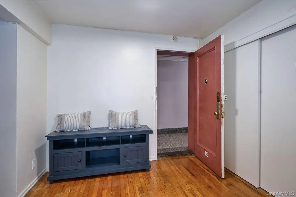 Apartment entrance, hardwood floors Apartment entrance, hardwood floors