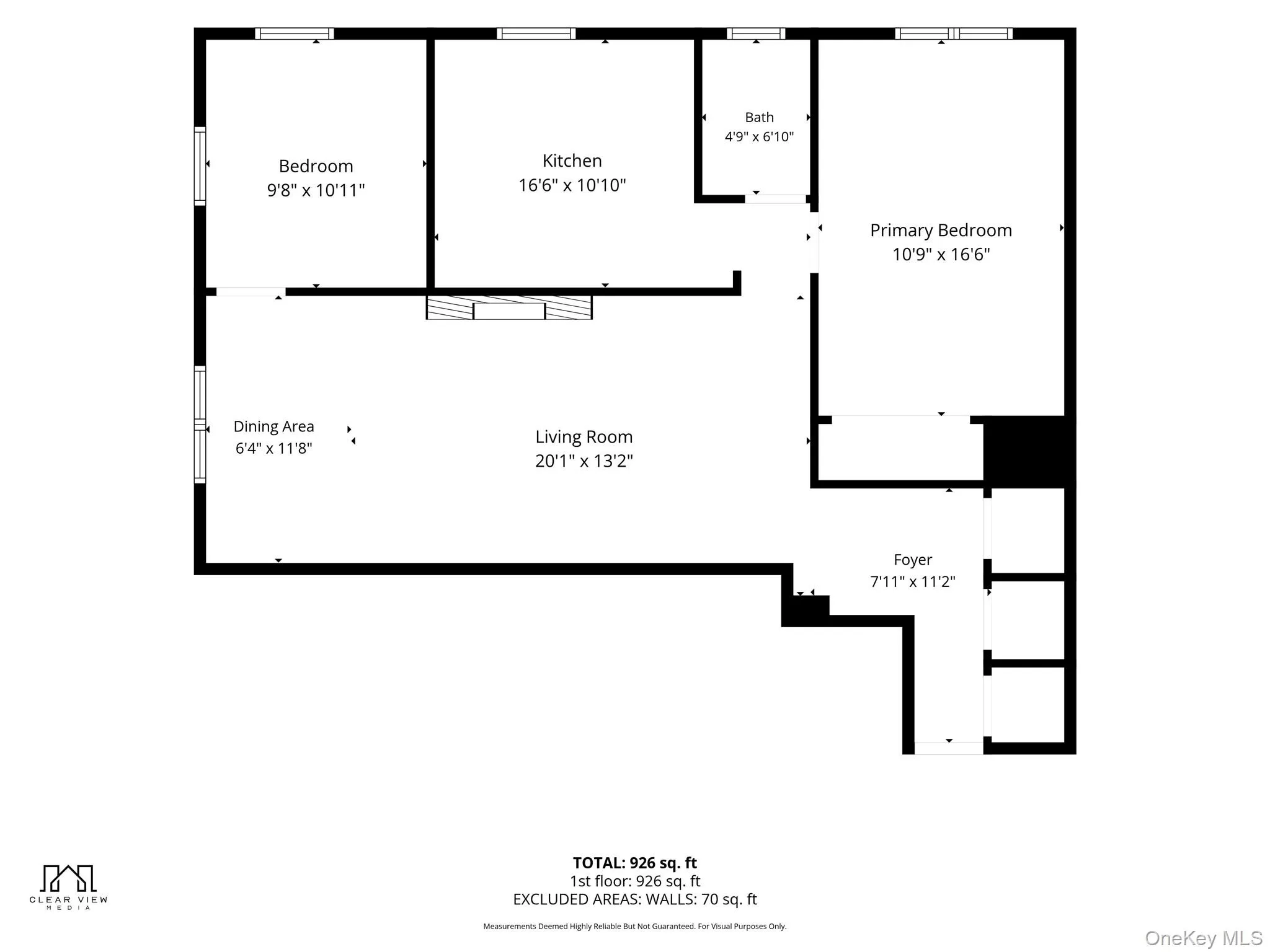 Spacious floorplan Spacious floorplan