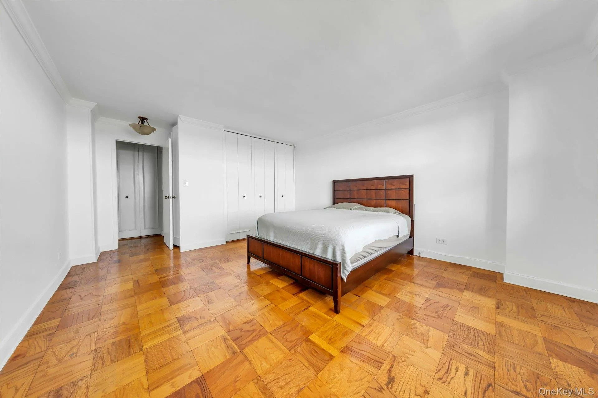 Bedroom with large closet Bedroom with large closet