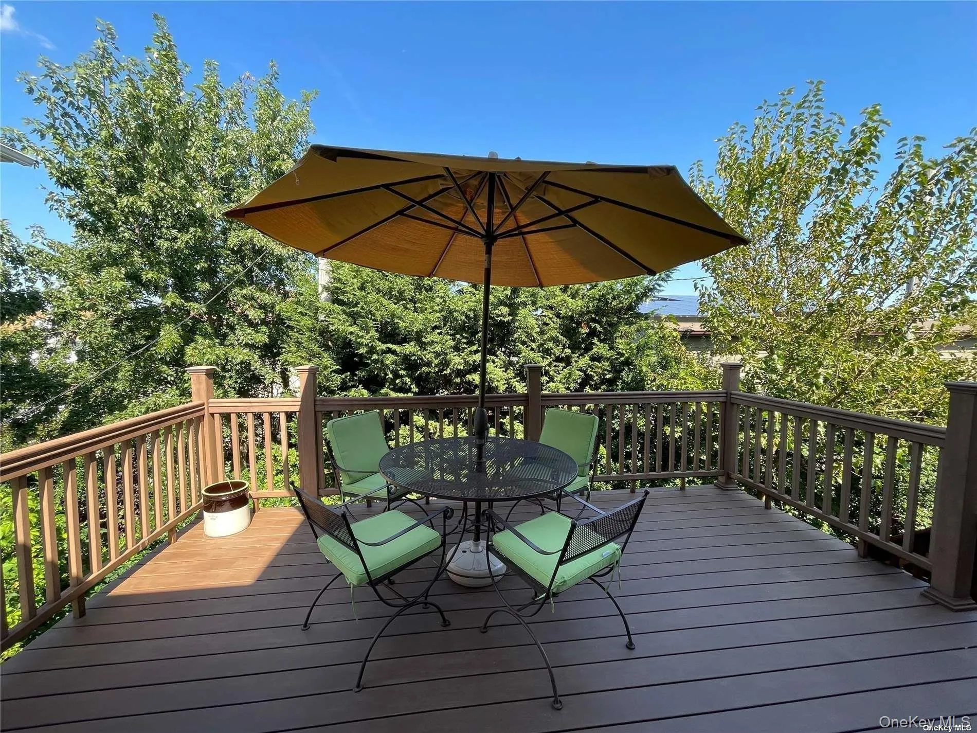 Back deck Back deck