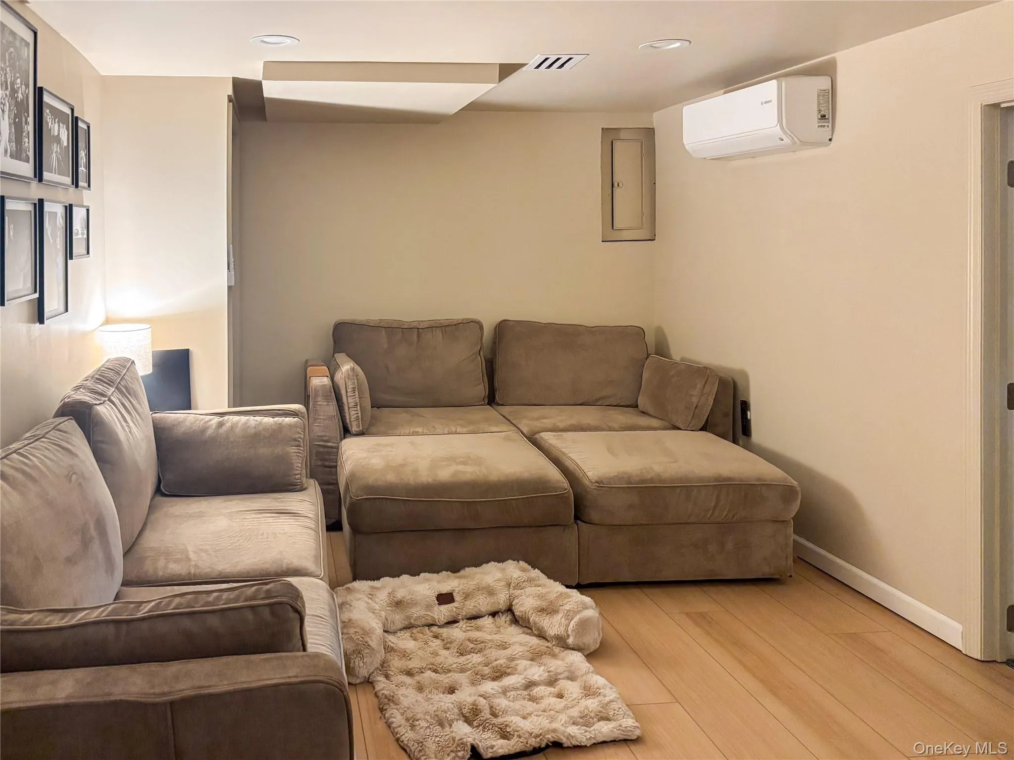 In finished basement In finished basement