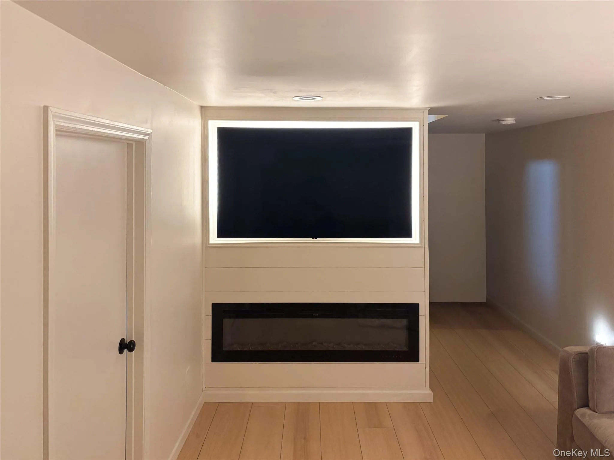 In finished basement In finished basement