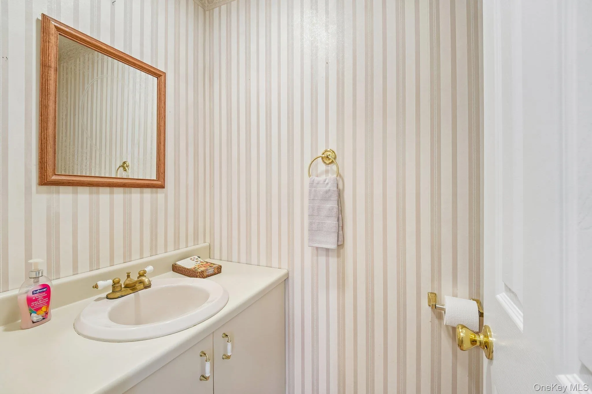 Half bath on first floor Half bath on first floor