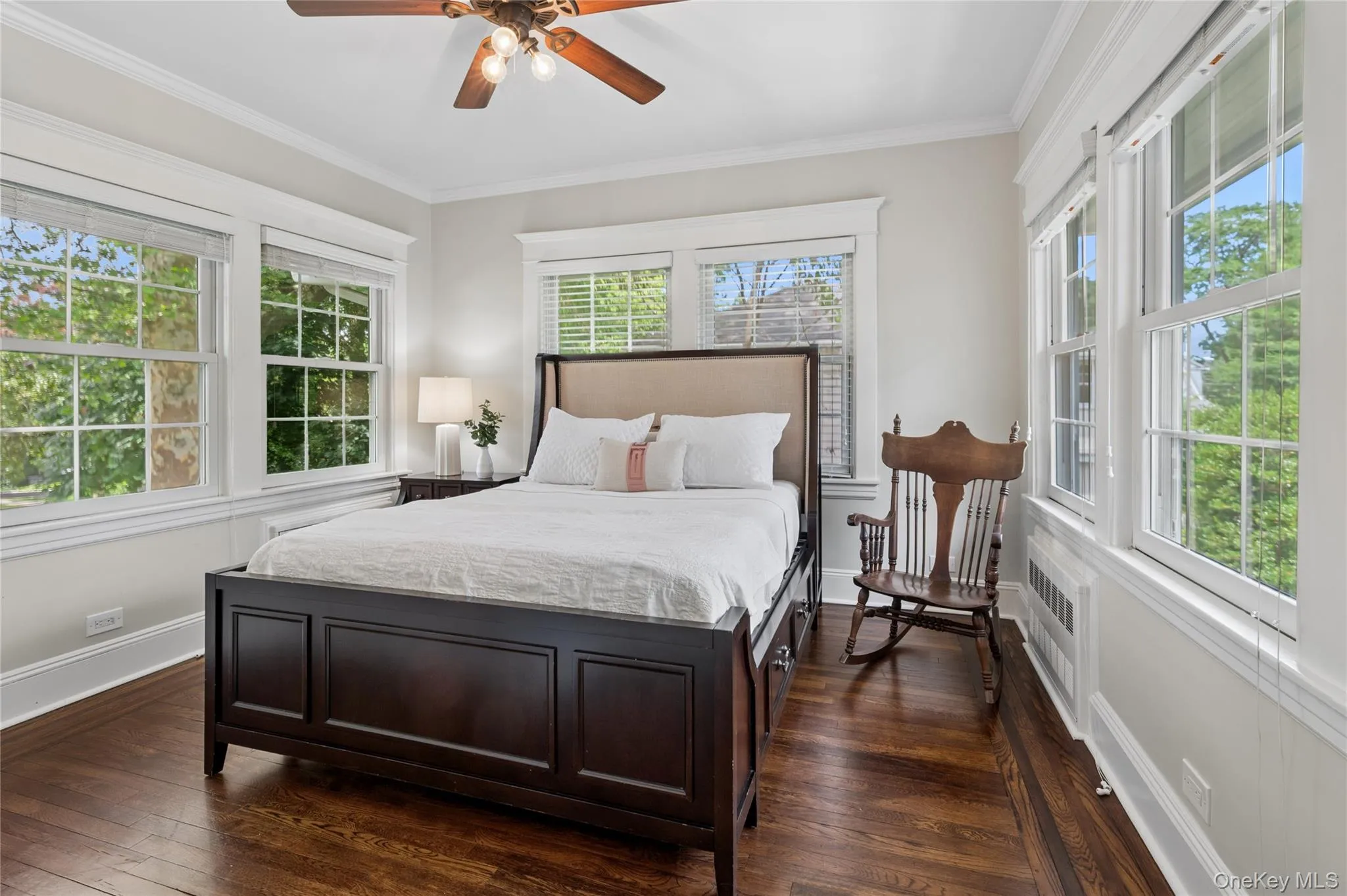 Three exposures in this sunny bedroom. Three exposures in this sunny bedroom.