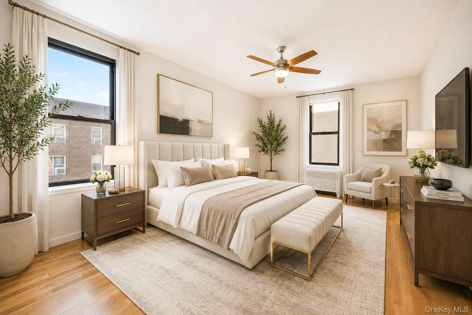 Master Bedroom virtually staged Master Bedroom virtually staged