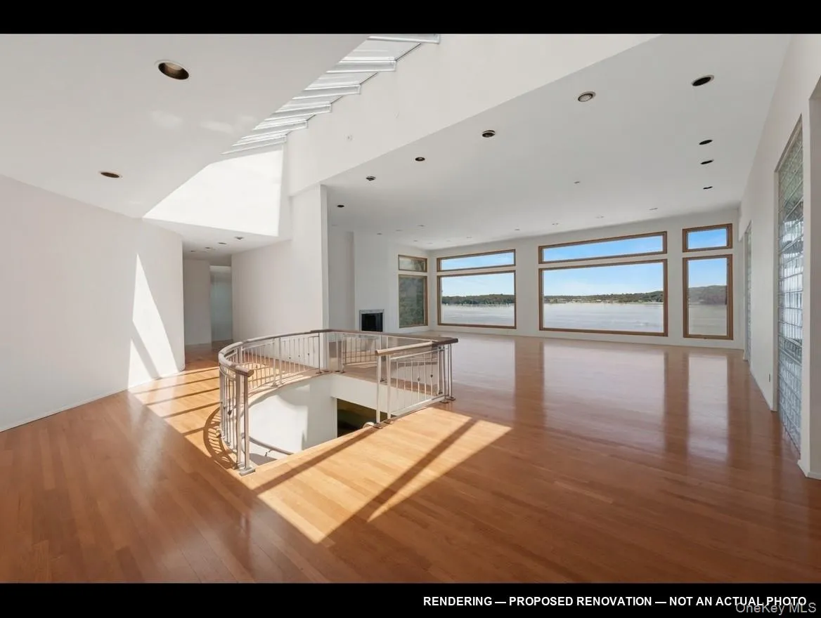 Entry & Living Room with Panoramic Views Entry & Living Room with Panoramic Views