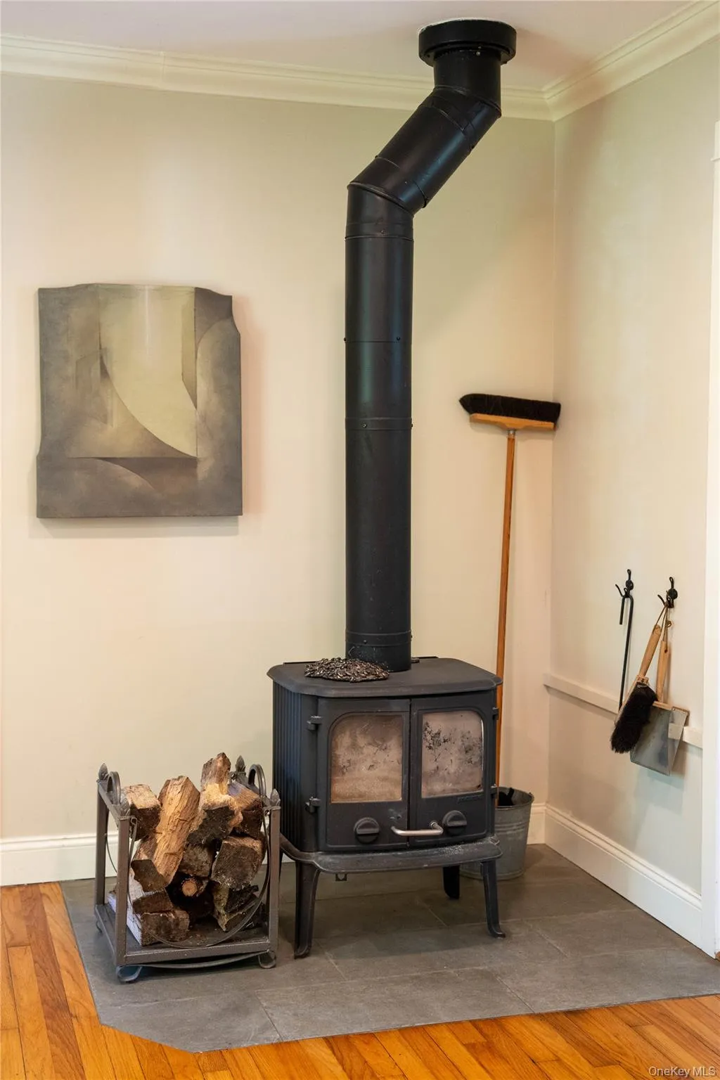 Active woodstove with liner Active woodstove with liner