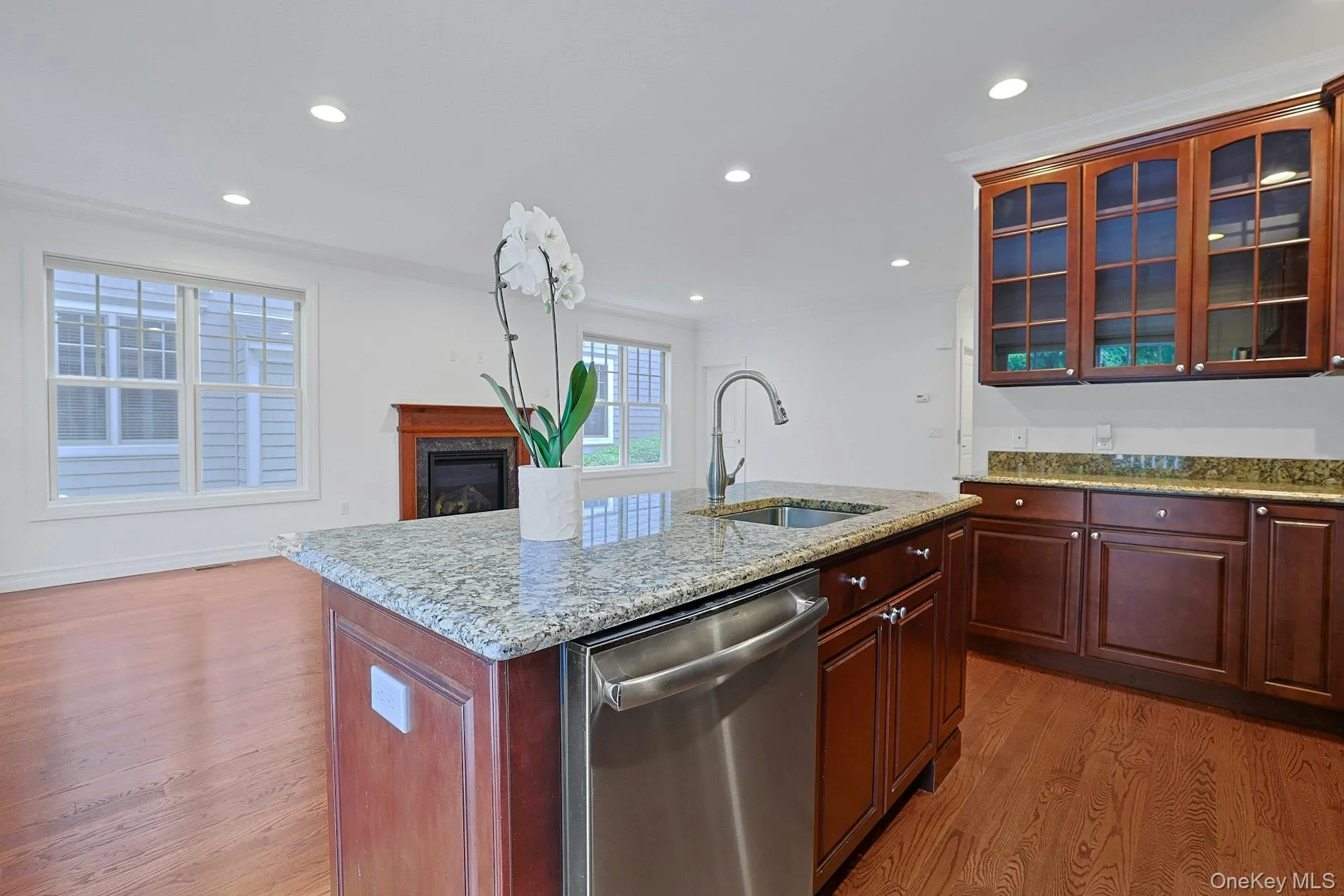 A bright and inviting kitchen that opens directly to the main living spaces, making entertaining effortless. A bright and inviting kitchen that opens directly to the main living spaces, making entertaining effortless.